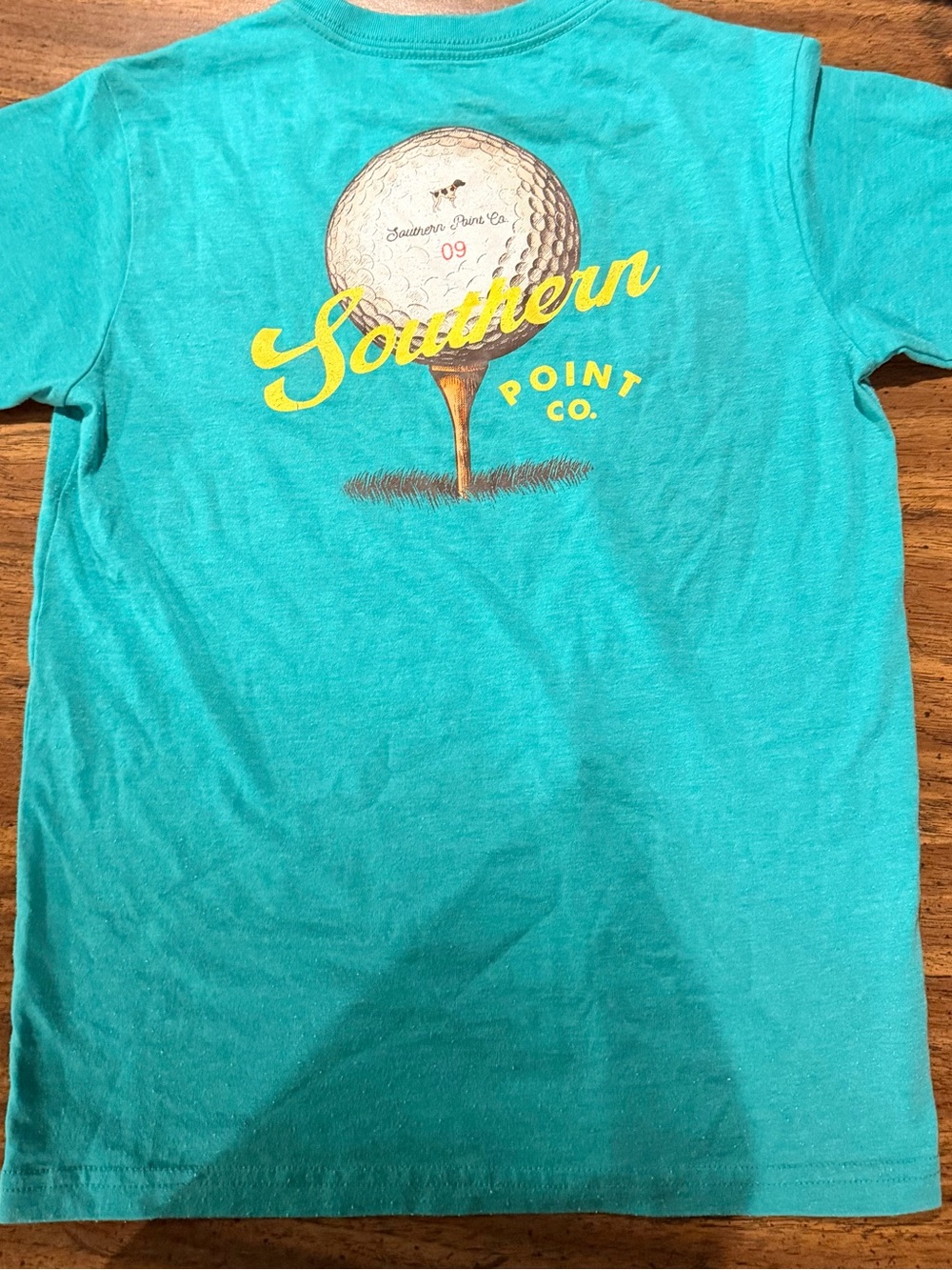 Southern Point Co. Kids' Teal Short Sleeve Tee